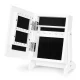 Modernhome FH-JC0120 Jewelry Box with Mirror, White