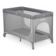 Ricokids RK-240 Travel Cot with Mattress and Bag, 125x65x78 cm, Grey
