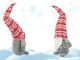 Christmas Gnome, Grey, 38 cm