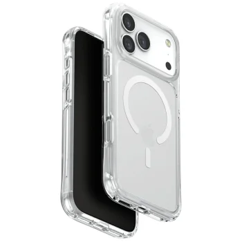 Uniq LifePro Xtreme Magclick Case for iPhone 17 Pro Max, Clear Glitter