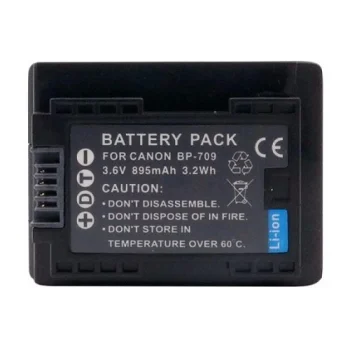 Extra Digital Battery for Canon BP-709 (895mAh, 3.6V)