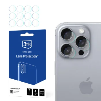 3mk Lens Protection Hybrid Glass for iPhone 16 Pro Camera
