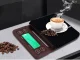 Electronic Kitchen Coffee Scale with Timer 5kg / 0.1g, Brown
