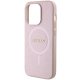 Guess iPhone 15 Pro Case Saffiano MagSafe, Pink
