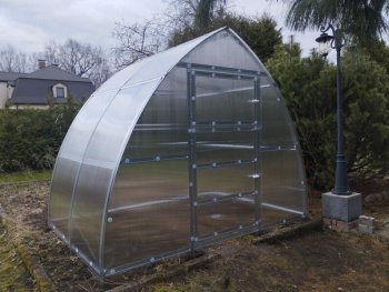 Greenhouse Klasika Arrow 3X2M (6M2) With 4Mm Polycarbonate Coating