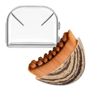 Soulima Dry Massage Brush for Face and Neck with Case