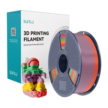 Sunlu PLA 3D Printer Filament Rainbow 01 (PLA R 01)