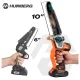 Cordless Chainsaw Humberg HM-437, 2x 2.0 Ah, 8\" and 10\"
