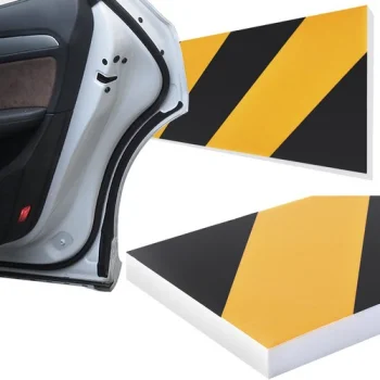 Garage Wall Protector Guard for Car Doors 50x10x1.5 cm