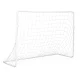 Movepro Training Football Goal with Target Mat 180x122 cm White