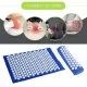 4Fizjo Acupressure Mat with Pillow, Green/Black