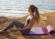 Acupressure Acupuncture Massage Mat (65 x 40 cm), blue