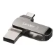 Lexar JumpDrive D400 Dual USB Type-C and Type-A 3.1 Flash Drive 64GB