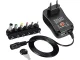 Universalus reguliuojamas maitinimo šaltinis 3V–12V su 6 antgaliais ir USB