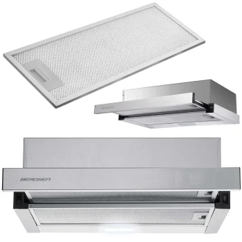 Telescopic Cooker Hood Berdsen BT-233 50 cm Inox