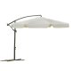 Salokāms dārza lietussargs, saulessargs, 6 segmentu, bēšs, 300cm | Folding Garden Umbrella