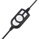 Conceptronic POLONA05B Stereo USB Headset Black