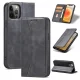 Magnet Wallet Case for iPhone 12 Pro Max with Card Holder, Black