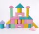 Pastel Wooden Blocks In Bucket Jhtoy-415