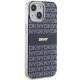 DKNY iPhone 15 Case IML Mono & Stripe MagSafe, Blue