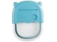 Collapsible Silicone Foot Massage Basin with Nubs, Blue