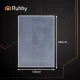 Ruhhy 26225 Electric Heated Blanket Throw, 180x130cm, Grey