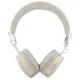Guess GUBH70PGTSPSE ENC Bluetooth 5.3 On-Ear Wireless Headphones, Beige