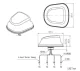 5G NR MIMO 4x Antenna (698–5000 MHz, 4 dBi, IP67, 4x 3m)