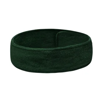 Terry Cloth Cosmetic Headband, Bottle Green