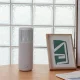Hifuture Wedge Bluetooth Speaker with Reading Lamp, Silver/White