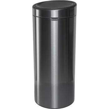 Brabantia Touch Bin New 30 L Waste Bin, Matt Steel