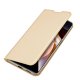 Dux Ducis Skin Pro Wallet Flip Case for Xiaomi Poco M4 Pro 5G, Gold