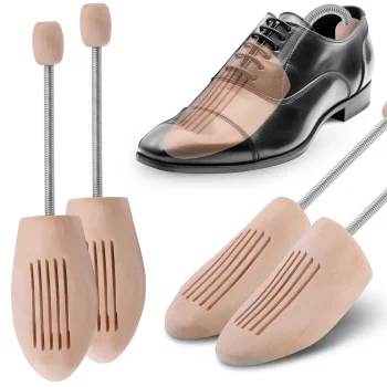 Massido Wooden Shoe Trees, Size 40/41, 2 Pcs