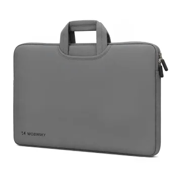 Wozinsky WNT-17G 17.3" Laptop Bag with Retractable Handle, Gray