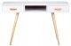 Vanity table, desk or console with 2 drawers, white