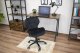 NOTO Velvet Swivel Home Office Chair with Wide Backrest, Black