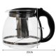 Ruhhy 22815 Jug Teapot with Infuser 2L