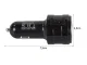 FM Transmitter with Bluetooth and 2x USB Car Charger