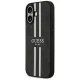 Guess 4G Printed Stripes MagSafe Case for iPhone 17, Black