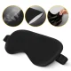 4Fizjo 1245 Silk Sleep Mask, Black