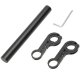 Additional Bicycle Handlebar Extension RW27, Black