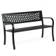 Garden Bench with Backrest Sofotel Clover 125x77x49 cm