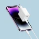 Cuktech A19 30W USB-A + USB-C Wall Charger White