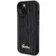 Guess iPhone 13 / 14 / 15 Case Sequin Script Metal, Black