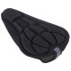 Gel bike seat cover with 3D cushioning, RALLEX, black