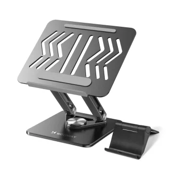 Wozinsky WRS-CPY84SB 360 Aluminum Laptop and Tablet Stand 11-17.3" - Black