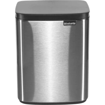 Brabantia BO Trash Bin 7 L, Matt Steel Fingerprint Proof