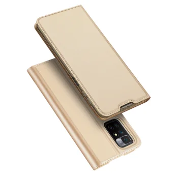 Dux Ducis Skin Pro Wallet Flip Case for Xiaomi Redmi 10 Gold