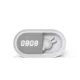 Forever Light PURE FNL-05 INGRID LED Alarm Clock with Night Light, White