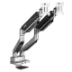 Ergo Office ER-446 Dual Monitor Desk Mount 17\"-35\"